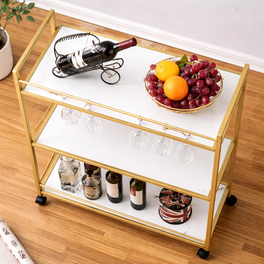 Chic Entertaining Station Cart