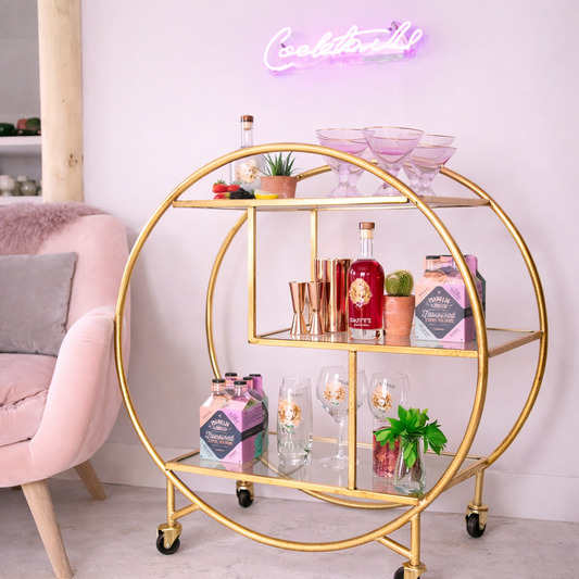 Celeste Ring Bar Cart