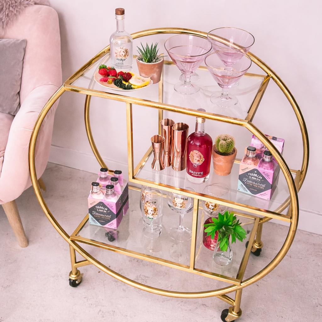 Celeste Ring Bar Cart