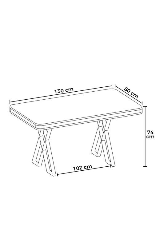 Luxury Marble Dining Table with Golden Stainless Steel Base Modern Elegant Design
