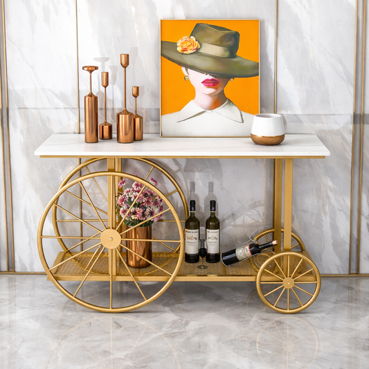 Imperial Wheel Console Cart